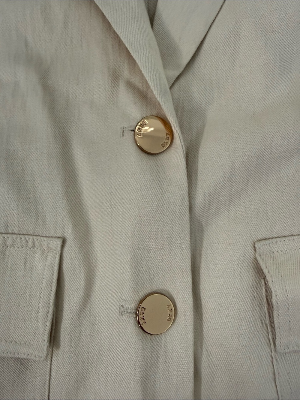 Women’s DKNY Longline Vest Notched Lapel Buttons Pockets Chic Career Small - Picture 5 of 16